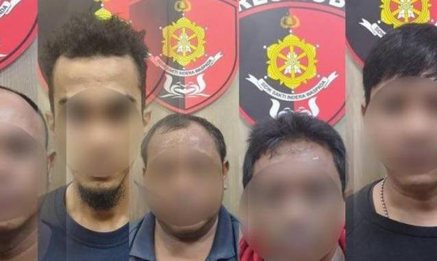 Lima Tersangka Pengeroyok Anggota TNI dan Polri Ditangkap,2 Buron