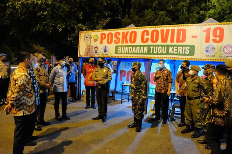 Kapolda Bersama Forkopimda Cek ke Zona Merah, Ingatkan Warga agar Disiplin Protokol Kesehatan