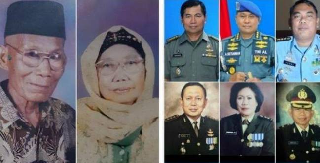 Pasangan Petani,Tamat SD 4 Orang Anak Berkarir Militer Dengan Pangkat Kolonel