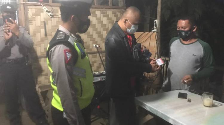 Gelar KRYD, Polsek Bagan Sinembah Sisir 2 Pakter Tuak