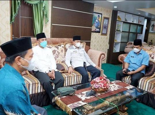 Bupati Inhil Mengikuti Peluncuran Gerakan Cinta zakat.