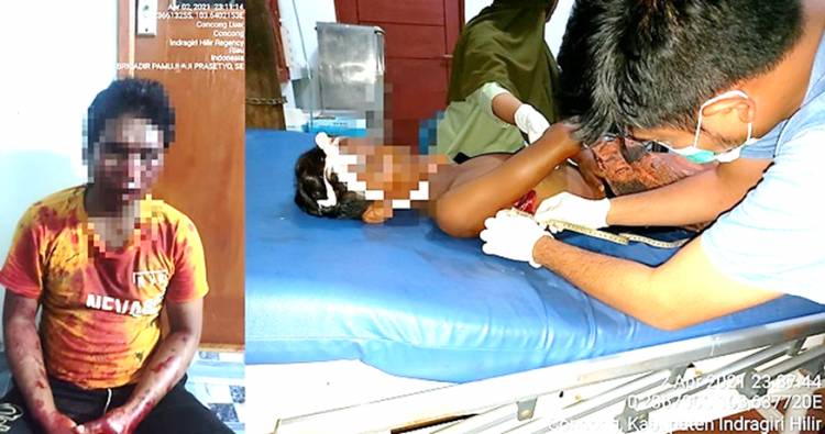 Remaja di Inhil Meninggal Dikoyak Amukan Pisau sang Paman yang Cekcok dengan Istrinya