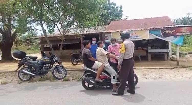 Cegah dan Tekan Kasus Covid-19, Polsek Bagan Sinembah Dirikan 3 Posko PPKM