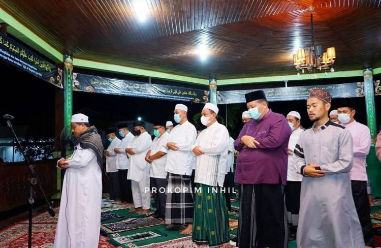 Bupati Inhil HM Wardan Mengajak Umat Muslim Dirikan Shalat di Waktu Malam Ramadan