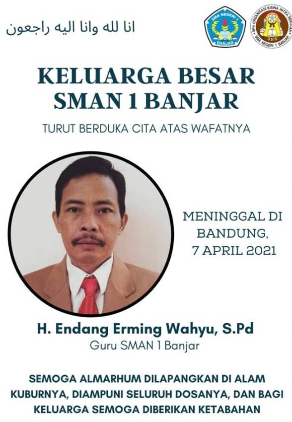 Covid-19 Kembali Merenggut Jiwa Guru, SMA Negeri 1 Banjar Tutup Sementara Pelayanan Sekolah