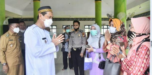 Wakil Bupati H Syamsuddin Uti Safari Ramadhan Ke kecamatan Tembilahan Hulu