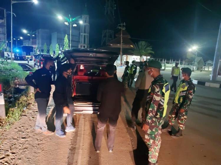 Polres Inhil dan Kodim 0314/Inhil Gelar Razia Gabungan untuk Ciptakan Kamtibmas Aman dan Kondusif