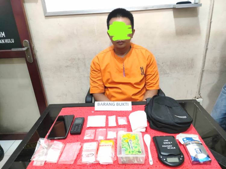 Seorang Pelaku Penjual Barang Haram di Bulan Ramadan Ditangkap Polisi di Tembilahan