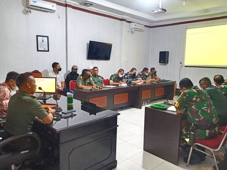 Dandim 0314/Inhil Pimpin Rakoor Program Ketahanan Pangan dan PEN 2023
