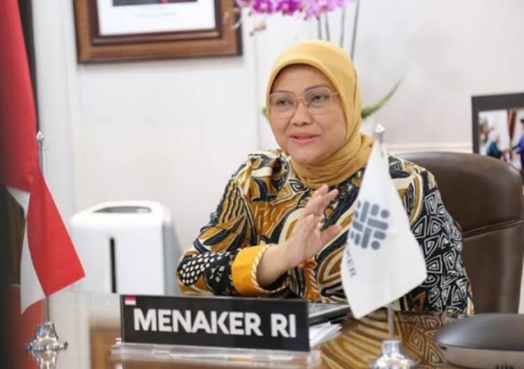 Menaker Ida Fauziyah:  Perusahaan Wajib Bayar THR 2022 Tujuh Hari Sebelum Idul Fitri