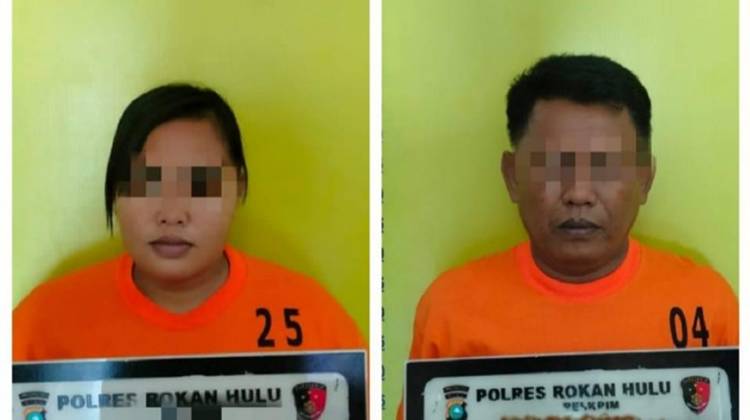 Jerumuskan Kakak-Adik ke Dunia &lsquo;Perlendiran&rsquo;, Pasutri di Rohul Ditangkap