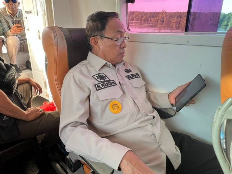 Pastikan Evakuasi dan Penanganan Korban Laka Laut Berjalan Lancar, Bupati Inhil HM WARDAN Turun Langsung Ke Lokasi