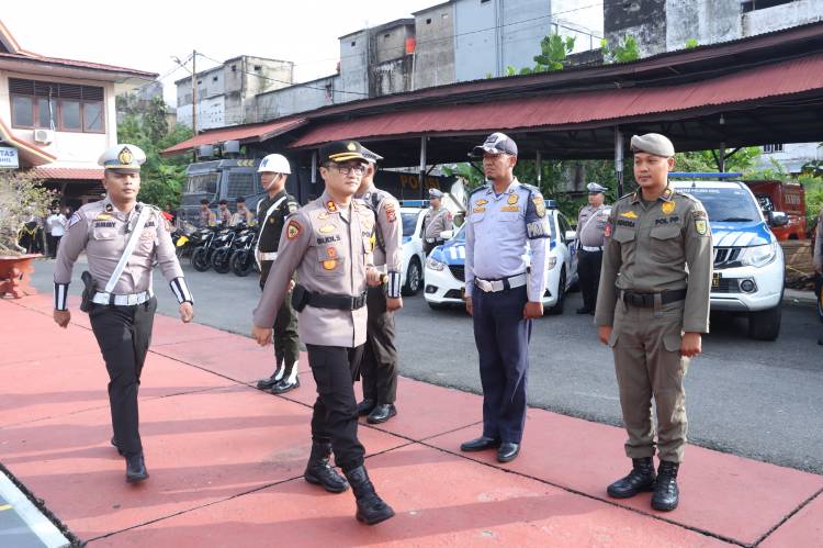 Pasukan Operasi Ketupat 2024 di Inhil Bersiap Hadapi Mudik Lebaran