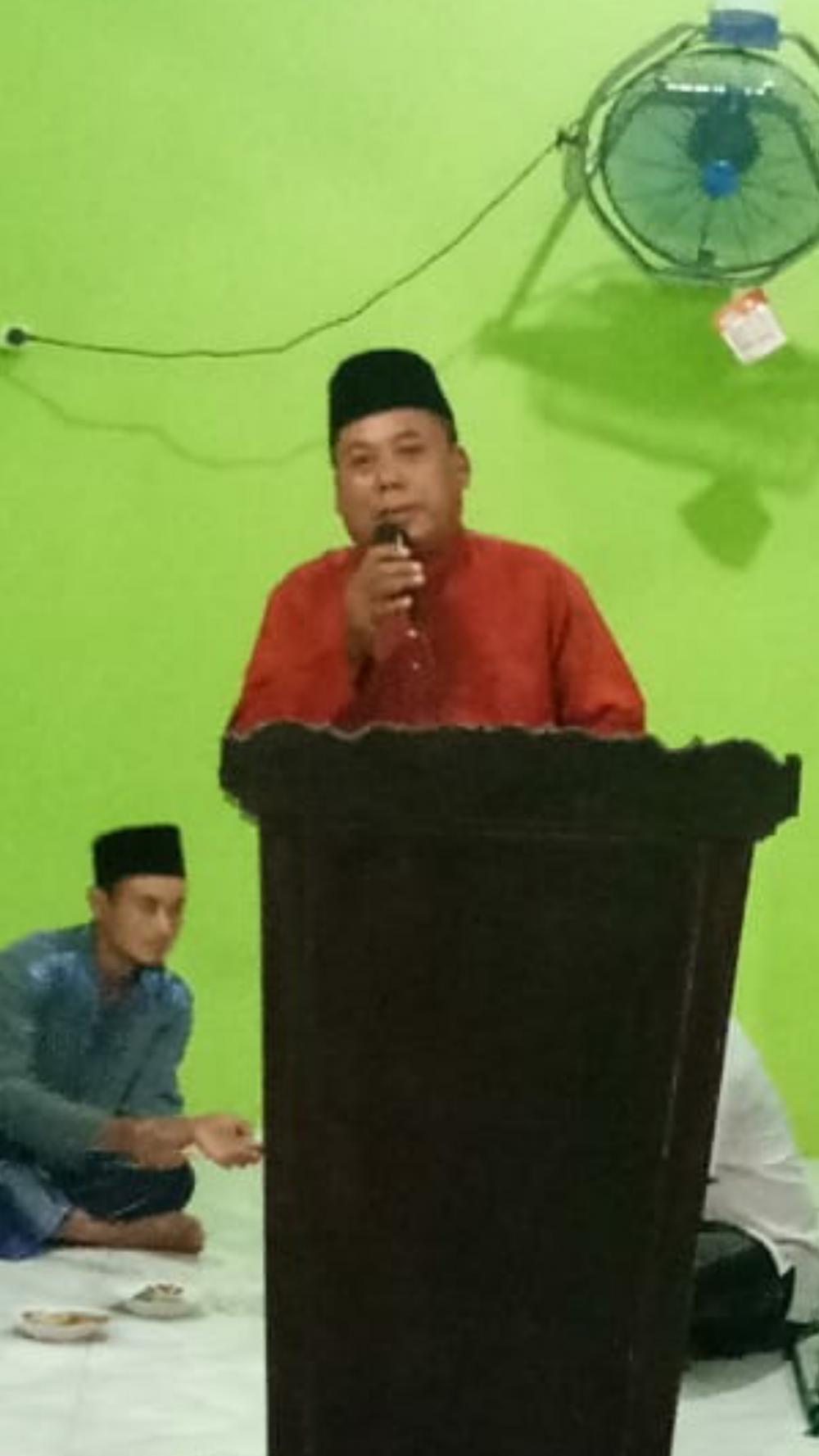 Safari Ramadhan Kanit intel Polsek Rupat  Sampaikan Pesan Kamtibmas