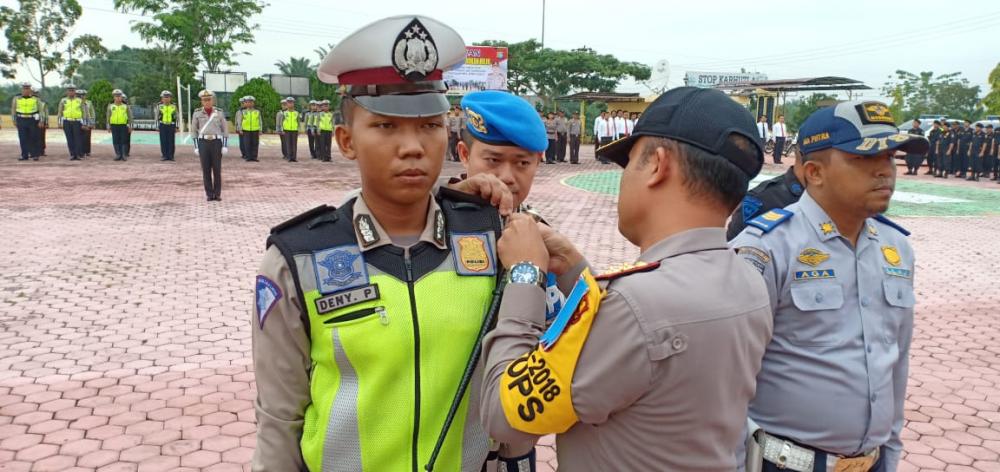 Polres Rohil Gelar Apel Pasukan Ops Muara Takus 2019 