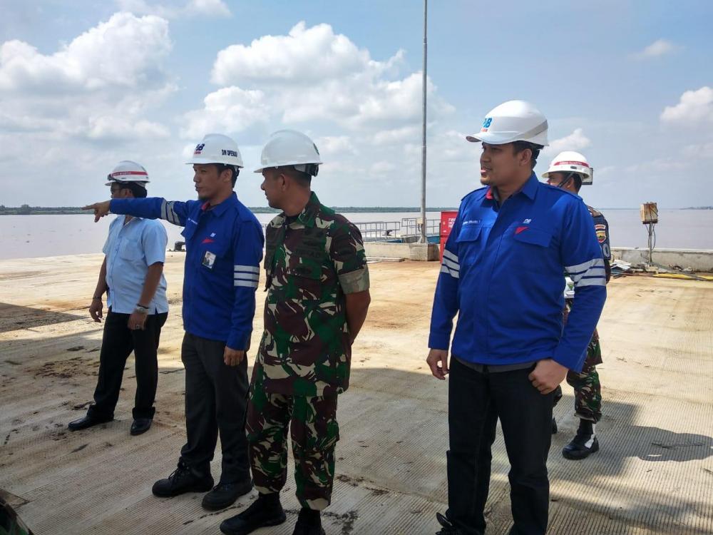 Kodim 0314/Inhil Berikan Pengamanan Objek Vital Nasional PLTU di Tembilahan