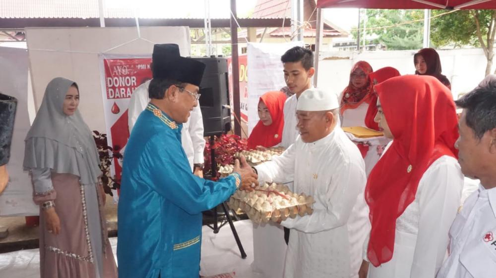 Jelang Ramadhan, Bupati Silaturahmi dengan Pengurus PMI