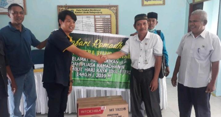 Safari Ramadhan, PT SRL di Pulau Rupat, Berikan Bantuan di 19 Kelurahan dan desa