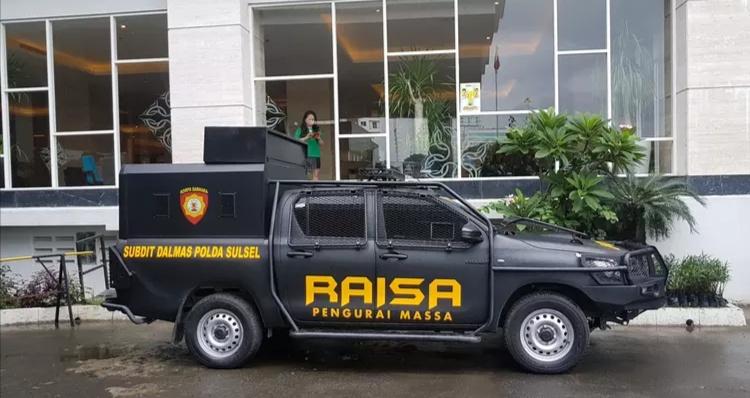 Ini Raisa, Kendaraan Polri yang Bikin Mual Demonstran Rusuh Saat Mendengar Suaranya