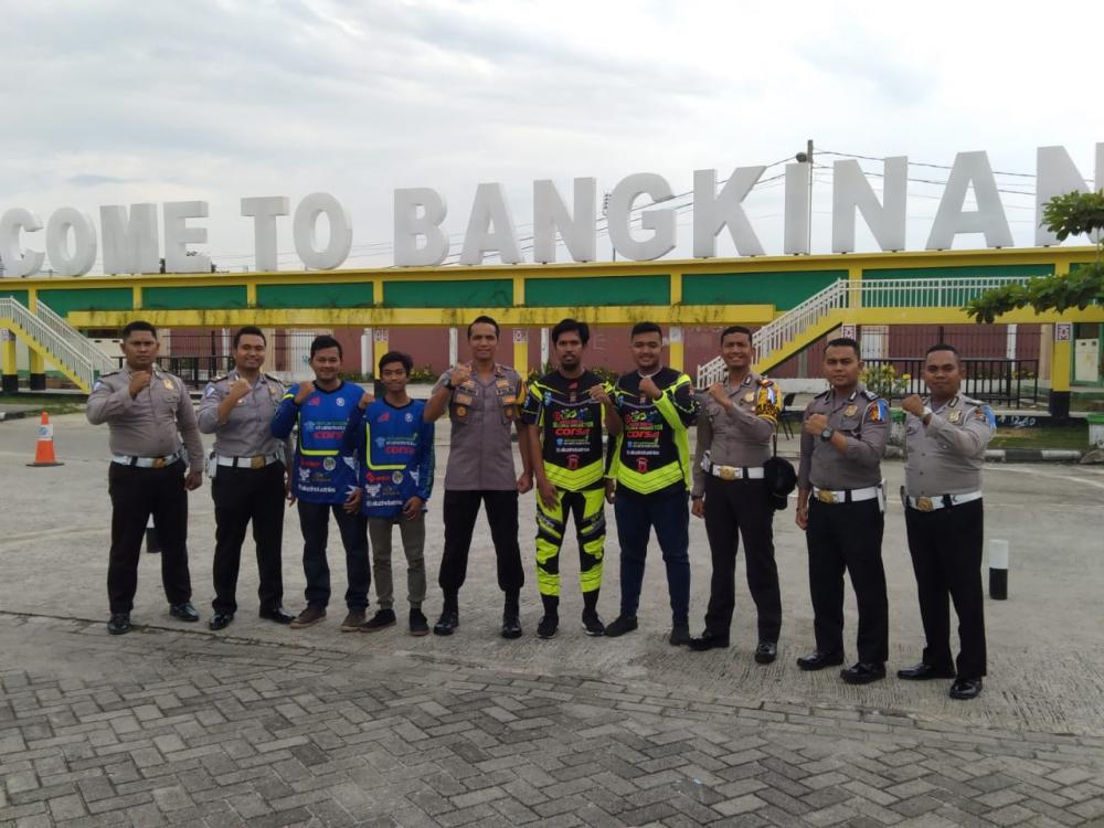 Satlantas Polres Kampar Gelar Safety Riding untuk Generasi Mellinneal di Kota Bangkinang