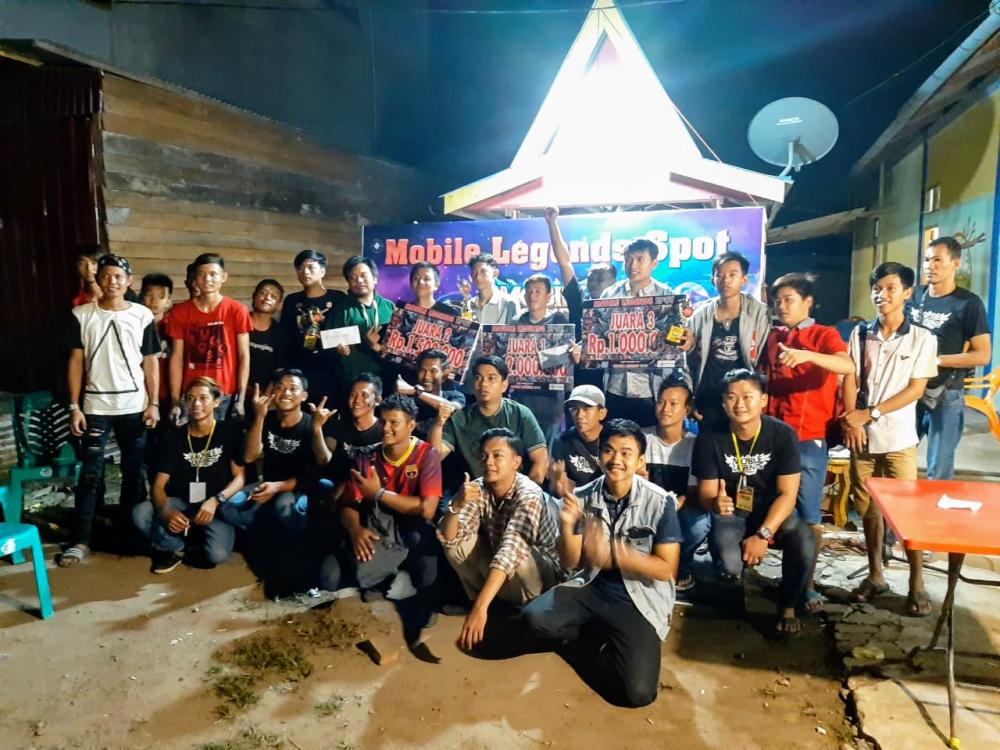 Ribuan Gamers Banjiri Final Mobile Legends Spot Pertama dan Terbesar di Pulau Rupat.