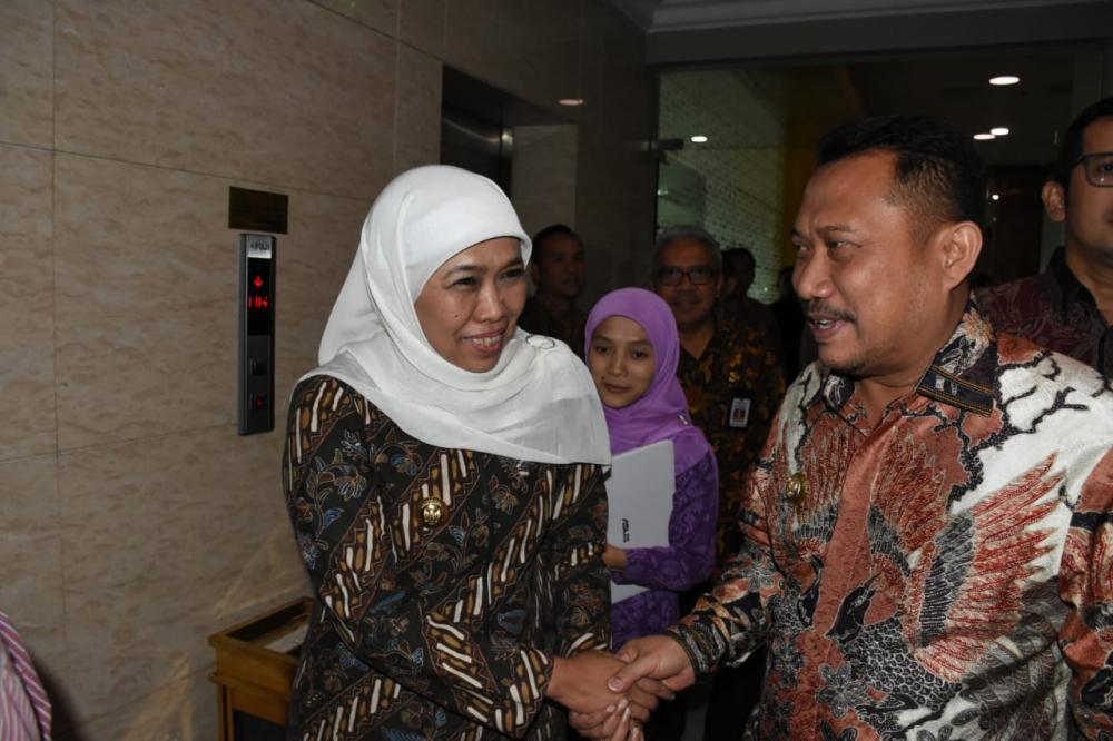 Bupati Kampar Hadiri Rakornas Tim Terpadu Penanganan Konflik Sosial.