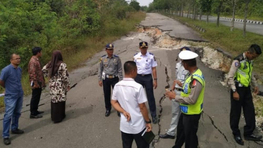 Forum LLAJ Kabupaten Kampar Adakan Rakor dan Survei Jalan Lingkar Kota Bangkinang
