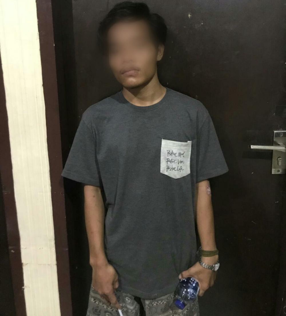 Cabuli Anak Di Bawah Umur, Pemuda ini Digelandang Ke Mapolsek Bagan Sinembah 