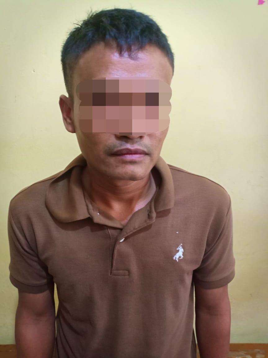Polsek Tambang Amankan Pelaku KDRT yang Menganiaya Istrinya