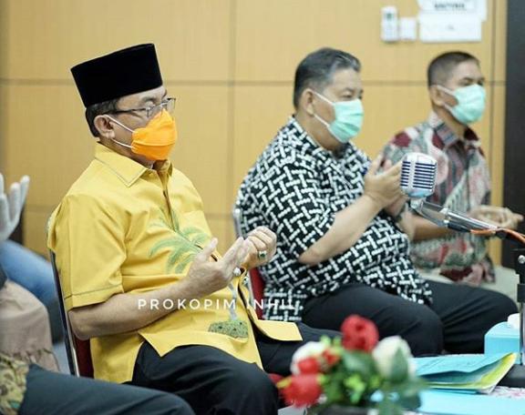 Gubernur Riau Resmikan 7 Desa Balistrik Melalui Vidcon,5 Desa Ada Di Kabupaten Inhil