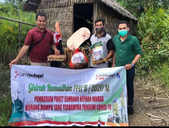 Selama 3 Hari, BRK Bagikan 131 Paket Sembako Kepada Masyarakat Kurang Mampu