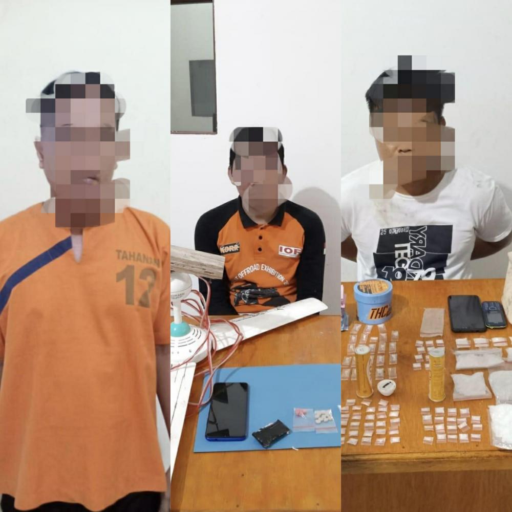 Polres Inhu Ungkap Pengendali Narkoba Dari Dalam Kamar Tahanan