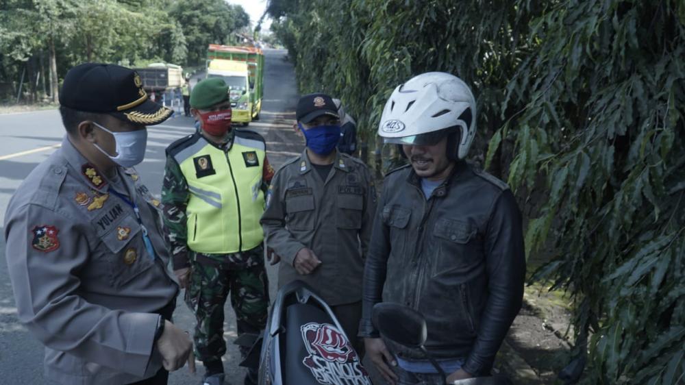 Penerapan Hari Kedua PSBB Kota Banjar Masih Banyak Warga Yang Tidak Mengindahkan Himbauan Pemerintah