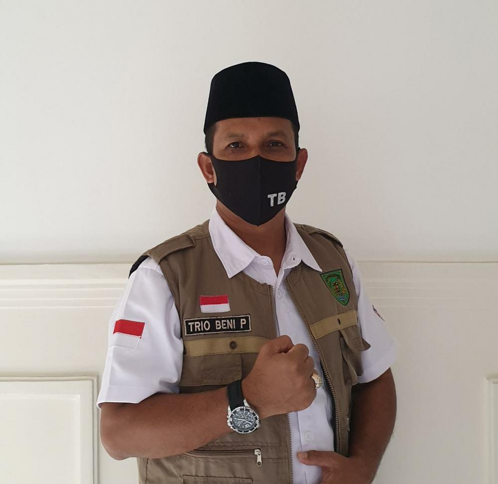 Data Grafis Pasien Covid-19 Inhil Terus Turun,3 Data Pasien Nyatakan Sehat  4 Masih Perawatan