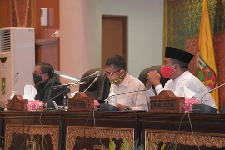 DPRD Riau Rapat Paripurna Online Bersama Pemprov