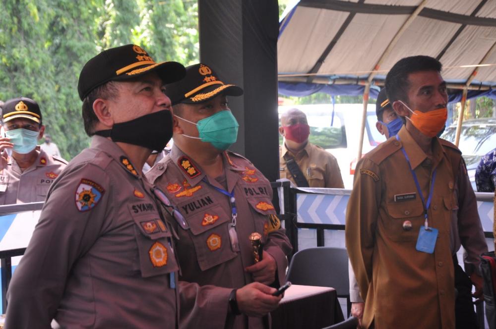 PSBB Seluruh Kab/Kota di Propinsi Jawa Barat Menghitung  Jam,Posko Di 9 Pintu Masuk Kota Banjar Siap Dimaksimalkan