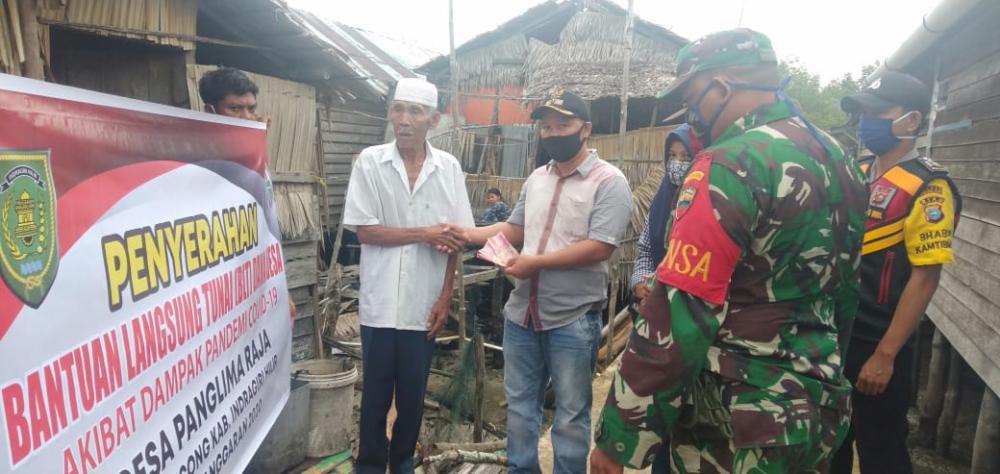 Alhamdulillah 285 KK  Warga Panglima Raja Terima BLT
