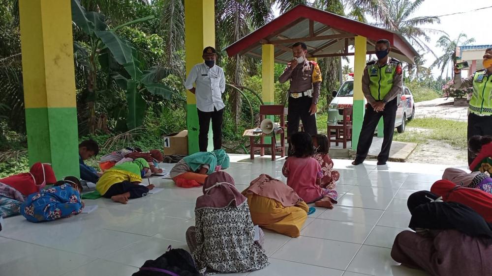 Sat Lantas Polres Sergai Gelar Perpustakaan Keliling