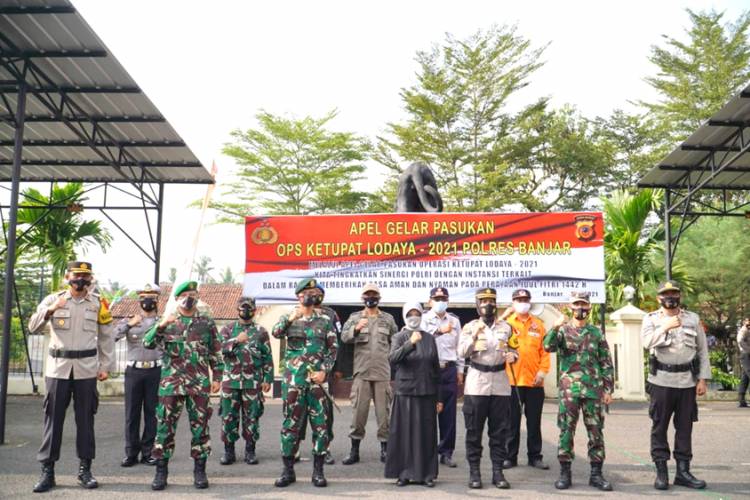 Perbatasan Jabar-Jateng Disekat, Polres Banjar Siagakan Pos 24 Jam Nonstop