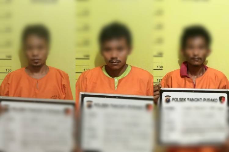 Saat Lakukan KRYD, Polisi Amankan 3 Pria Terkait Sabu di Rohil