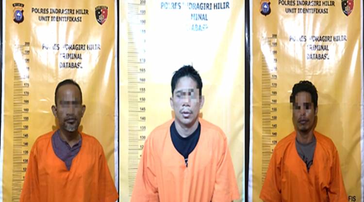 2 Pelaku Curat dan Seorang Penadah Berhasil Ditangkap Aparat Polsek Kateman