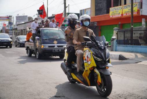Memelihara Kondusifitas Kota Banjar, Kapolres Banjar Pimpin Pengamanan Aksi Bela Palestina