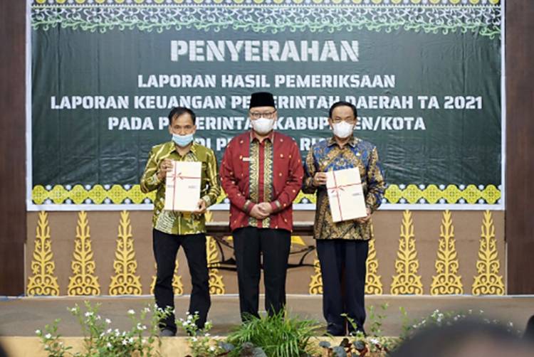 Kabupaten Inhil Kembai Raih Predikat WTP LHP LKPD yang ke Enam Kali Berturut-turut