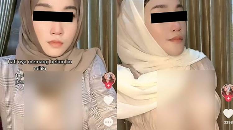 Viral Wanita Cantik Berhijab Bikin Konten Pamer &lsquo;Bukit Kembar&rsquo;, Ramai Dikecam Netizen+62