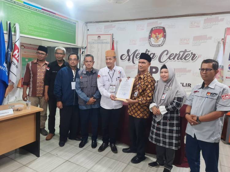 45 Caleg Perindo Resmi Daftar Ke KPUD Inhil,Target 7 Kursi Pada Pemilu 2024.