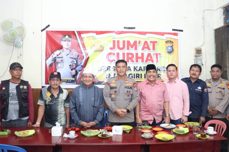 Parkir Liar Gentayangan Di Tembilahan, Ini Kata Kapolres Inhil Saat Jumat Curhat