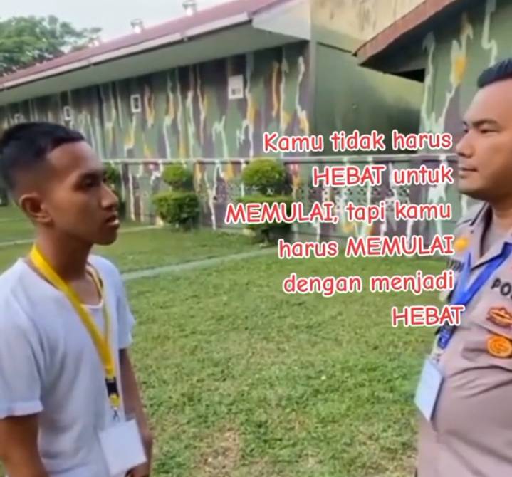 Kisah Anak Yatim, M Iqbal yang Ikut Tes Masuk Polisi Yang Bikin Kompol Alvin Terenyuh