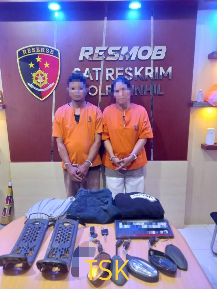 Sepasang Suami Istri Di Tembilahan Diringkus Polisi, Ini Penyebabnya 