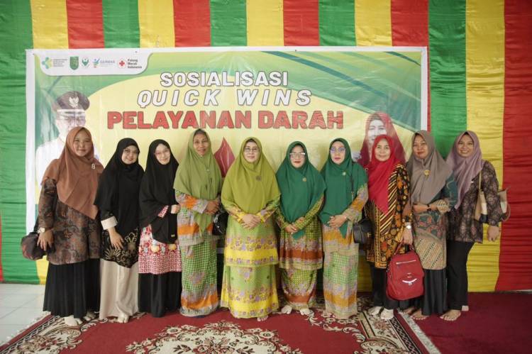 Harlah MNU Ke-77, Ketua PC Muslimat NU Inhil Hj. Zulaikhah Wardan Buka Pembinaan Keluarga Maslahah An-Nahdliyah 