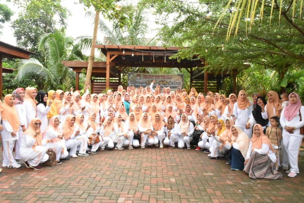 Adakan Halal bi Halal, Ketua DWP Kampar minta Kegiatan DWP OPD Lebih Aktif lagi.